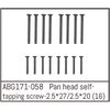 Pan Head Screw M2.5*27 (8) / M2.5*20 (8)