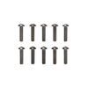 3x12mm Steel Hex Head Screws (10)