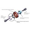 Adapter for TRF501X One-Way Pulley (36t)