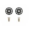 Aluminum Wing Washers (black)