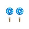 Aluminum Wing Washers (blue)