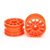 T3-01 11-Spoke Wheels (fl.-orange 2pcs)