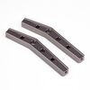 Gmade GS01 Machined M3 78mm Bent Lower Link (2) (Titanium Gray)