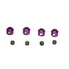 SWAY BAR STOPPER (PURPLE/4pcs)