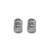 RACING SHOCK SPRING 14X25X1.5MM 6.5 COILS (SILVER/2PCS)