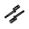 CYCLONE 12 - FRONT WHEEL SHAFT (OFFSET 2mm/2pcs)