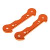 Savage X - LOWER ARM BRACE 4x54x3mm (ORANGE/2pcs)