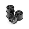 Q32 - Super Star Wheel Set (Black/4pcs)