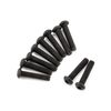 BUTTON HEAD SCREW M2.5X12MM (HEX SOCKET/10PCS)