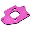 PLAQUE MOTEUR ANODISE VIOLET    PRO3