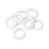 E10 - BAGUE PLASTIQUE 12x18x4mm (7pcs)