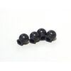 ROTULE 6.8X7.3X3MM (NOIR/4PCS) (SAVAGE 21)