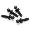 BOULE 4.3X20MM (4-40/NOIR/4PCES)