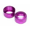 BAJA 5B - CHAPEAU D'AMORTISSEUR 20X12MM (VIOLET/2PCS)