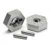 SAVAGE X - HEXAGONE DE ROUE 17MM (GRIS)