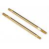 TITANIUM NITRIDE COATED SHOCK SHAFT 3X58MM (2PCS)