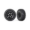 Tires and wheels, assembled, glued (T RX-4 2021 Bronco 1.9' wheels, Canyon Trail 4.6x1.9' tires) (2)