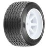 VTA Rear Tire 31mm, Mounted White Whe el