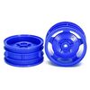 4WD Buggy Front Star-Dish Wheels (blue)