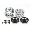 Two-Piece 5 Spoke Wheels (2 pcs.  black)