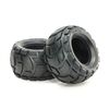 Round Block Rear Bubble Tires (soft/2pcs)