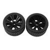 2 x Räder schwarz, klein (Buggy)