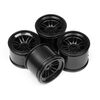FORMULA TEN - FT01 FELGEN SET (Schwarz/vorne 2Stk/hinten 2Stk)