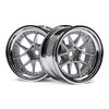 SPORT 3 - DY-CHAMPION 26MM WHEEL (CHROME/SILVER/9MM OS/2PCS)