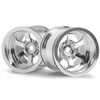 SCORCH 6-SPEICHERN FELGEN CHROM (für Truck 1:10/2Stk)