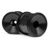DISH WHEEL BLACK (2.2in/2pcs/Firestorm/MT2)