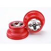 WHEELS, SCT CHROME, RED BEADLO