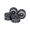 M-Chassis 11-Spoke Wheels (black  4 pcs)