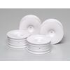 White Dish Wheels
