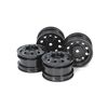 On Road Racing Truck Wheels black (2+2)