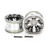 T3-01 Wheels Chrome Plated f.Slick Tires (2pcs)