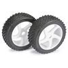 Räderset Buggy  5-Speichen / Dirt  weiß 1:8 (2)