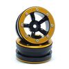 Beadlock Jantes PT-Safari noir/doré 1.9 (2 pcs)