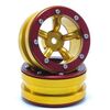 Beadlock Wheels PT-Safari Gold/Rot 1.9 (2 pcs)