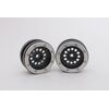Beadlock Wheels PT-Bullet Schwarz/Silber 1.9 (2 St.) 