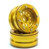 Beadlock Wheels PT-Bullet Gold/Gold 1.9 (2 pcs)
