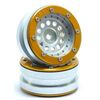 Beadlock Wheels PT-Bullet Silber/Gold 1.9 (2 pcs)
