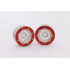 Beadlock Wheels PT-Bullet Silber/Rot 1.9 (2 St.) 