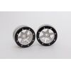 Beadlock Wheels PT-Slingshot Silber/Rot 1.9 (2 St.) 