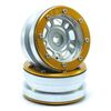 Beadlock Wheels PT-Distractor Silber/Gold 1.9 (2 pcs)