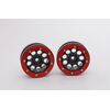 Beadlock Wheels PT-Ecohole Schwarz/Rot 1.9 (2 St.) 