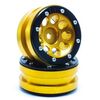 Beadlock Wheels PT-Ecohole Gold/Schwarz 1.9 (2 pcs)