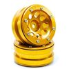 Beadlock Wheels PT-Ecohole Gold/Gold 1.9 (2 pcs)