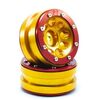 Beadlock Wheels PT-Ecohole Gold/Rot 1.9 (2 pcs)