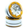Beadlock Wheels PT-Ecohole Silber/Gold 1.9 (2 pcs)