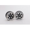 Beadlock Jantes PT-Claw noir/argent 1.9 (2) 